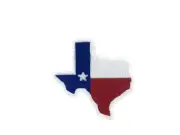 Embroidery patch sew badge iron on glue transfer texas flag map