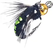 Cocktail Spider Bait, Artificial Trout Bait with Hooks, Fishing Accessories for River Stream Lake Tugfish Throw Flat Water