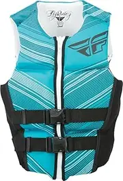 Fly Racing Women's Ladies Neoprene Vest Aqua/Black Medium