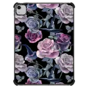 iPad Air (4th/5th gen) iPad Impact Case Dark flowers