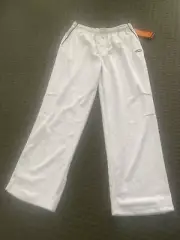 Cricket pants Slazenger White Trousers brand cool weave fabric Size On Tag Large