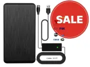 Camkey 280 Miles TV Antenna, Amplified Indoor Outdoor TV Antenna