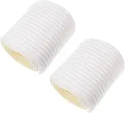 Toddmomy 2Pcs Soft Nbr Desk Edge Cushion Self Adhesive Fireplace Safety Bumper for Proofing Stylish Home Decor Wide Corner Protector for