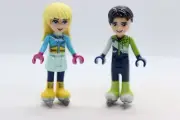 Nate + Stephanie Lot Resort Ice Rink 41322 Mini Doll Friends LEGO® Minifigure