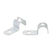 5/8" EMT One Hole Strap Pipe Strap Zinc-Plated Steel Reinforced Rib 20PCS