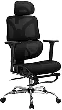Artiss Ergonomic Office Chair, Mesh Computer Desk Chairs with Tilt Adjustment and Adjustable Seat Height