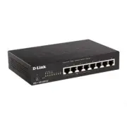 DLink 8Port Gigabit Smart Managed PoE Switch with 4 PoE Ports