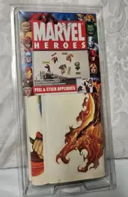Marvel Heroes Wall Decor Peel N Stick Wolverine Hulk Spider Man Thing Capt 2007
