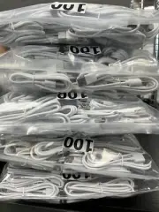 500 Charging Cables USB-A to Lightning 3 ft for use with Apple iPhone Wholesale