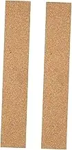 2pcs Cork Board Strips Self Adhesive Memo Board Strips for Easy Installation for Home Office Decoration Display Photos and Memos