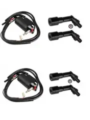 2x Ignition Coils (102mm) For Yamaha XJ900 Seca 900 XJ900 (1983)