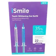 iSmile Teeth Whitening Gel Syringe Refill Pack
