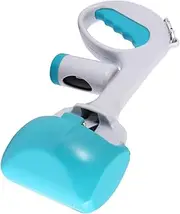 Happyyami Portable Pet Waste Pickup Tool Long Handle Poop Scooper for Dogs and Cats Lightweight and Durable Cleaning Supplies for Easy Outdoor Use
