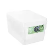 20x Plastic Food Storage Containers Kitchen Pantry Freezer Organiser Box 900ML