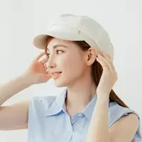 在飛比找momo購物網優惠-【MiiK】韓系 報童帽 棉麻 帽子《英倫交織紋理報童帽》(