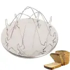 4 Slice Camping Bread Toast Tray Gas Stoves Cooker BBQ Camping Toaster Rack