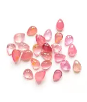 5X7 MM NATURAL TOURMALINE PEAR SHAPE LIGHT PINK COLOR LOOSE GEMSTONE 20 PCS