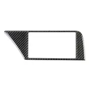 Car Carbon Fiber Inner Frame Without Navigation Decorative Sticker For Audi A4L / A5