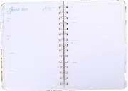 SOPOTUTU Academic Planner Schedule Notepad for Daily Weekly Monthly Planning English Edition with Ink Resistant Smooth Writing Experience for Office School Use