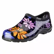 Women's Waterproof Garden Shoes, Flower Power, Size 7