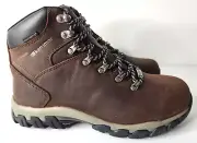 Karrimor Coniston Weathertite Brown Leather Outdoor Hiking boots Sz 10 Men's