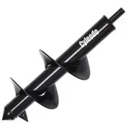 Garden Auger Spiral Drill Bits，4X12” Post Hole Diggers Auger Drill Bit Drill