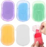 BESPORTBLE Deep Cleansing Outdoor Soap Sheets Portable Paper Soap for Travel Camping Hiking 120 Sheets Pack