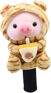 Dickly Golf Wood Driver Headcover Golfer Gift Scratchproof Plush Lovely Protective Cover Cartoon Guard Protector Animal Shaped
