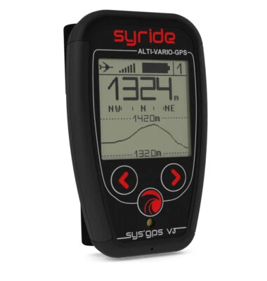 Sys Gps V3 Syride Variometer For Paragliding, Ppg, Paramotor & Hang Gliding