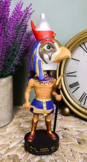 Egyptian Dynasty Pharaoh & Sky Deity Horus Falcon Bobblehead Figurine Egypt Toy