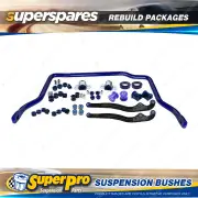 Front SuperPro Suspenison Bush Kit for Toyota Landcruiser 80 Series 93-97