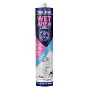 Selleys 300g Clear Wet Area Waterproof Silicone Sealant