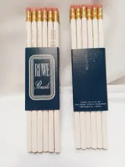 Vintage Ruwe Carly Sheck 2 Dozen Pencils Eraser CT USA NOS New HTF