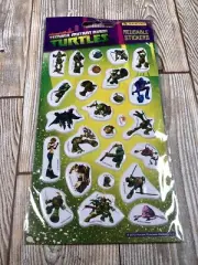 Teenage Mutant Ninja Turtles Reusable Stickers - Panini / Nickelodeon (2013)
