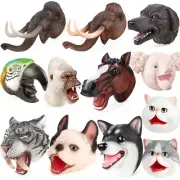 Kids Animal Hand Puppet Toy Realistic Hand Glove Role Play Storytelling Teaching