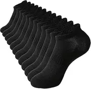 [Generic] Womens Ankle Socks Athletic Running Low Cut Socks 6 Pairs