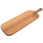 Wood Cutting Board Decorative Serving Board for Bread Charcuterie Long Design