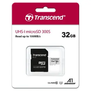 Transcend 創見 32GB microSDHC TF U1 C10 300S A1 32G 記憶卡