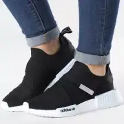 Adidas NMD R1 Women’s Athletic Sneaker Running Black Shoe Trainer NWB