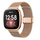 For Fitbit Versa 3 / Versa 4 / Sense 1 / Sense 2 Metal Milanese Watch Strap Band