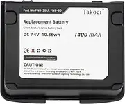 FNB-80Li Battery Replacement for Yaesu/Vertex VX-5R VX-6R VX-7R VX-5E VX-7E VXA-710 VXA-700 VX-7RB VX-5RS FNB-58Li Two-Way Radios 7.4V/1400mAh