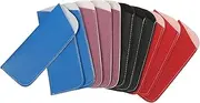 [LIFKOME] 12pcs Compact Eyeglasses Case for Seniors Soft Glasses Pouch Easy Slide-in Design