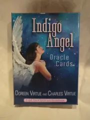 Indigo Angel Oracle Cards by Doreen Virtue and Charles Virtue OOP