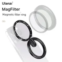 在飛比找ETMall東森購物網優惠-Ulanzi優籃子MagFilter磁吸濾鏡環52mm適用于