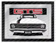 BAR MIRROR #0193 TO SUIT HOLDEN HK GTS MANCAVE MEMORABILIA COLLECTION