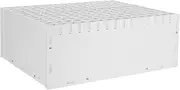 STOBOK Marker Storage Box Marker Carrying Case Marker Storage Rack Multi-Functional Pen Holder for Desk Marker Storage Organizer Case for Markers Teacher Pencil Holder Pp White