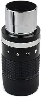 1.25inch 7-21mm Zoom Telescope Eyepiece HD Green Film Multi-Coated Accessories
