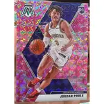 NBA 球員卡 JORDAN POOLE 2019-20 MOSAIC MOSAIC PINK CAMO 新人亮面