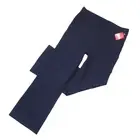 NWT SPANX 20386R The Perfect Kick Flare in Lapis Blue Knit Ponte Crop Pants L