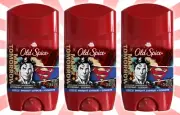 3 Old Spice Deodorant Man of Tomorrow Superman LIMITED EDITION 2.6 OZ EXP 10/26